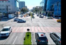 Atenție! Sistemul de semaforizare din intersecția de la Delfinariu va funcționa pe culoarea galben intermitent, săptămâna aceasta